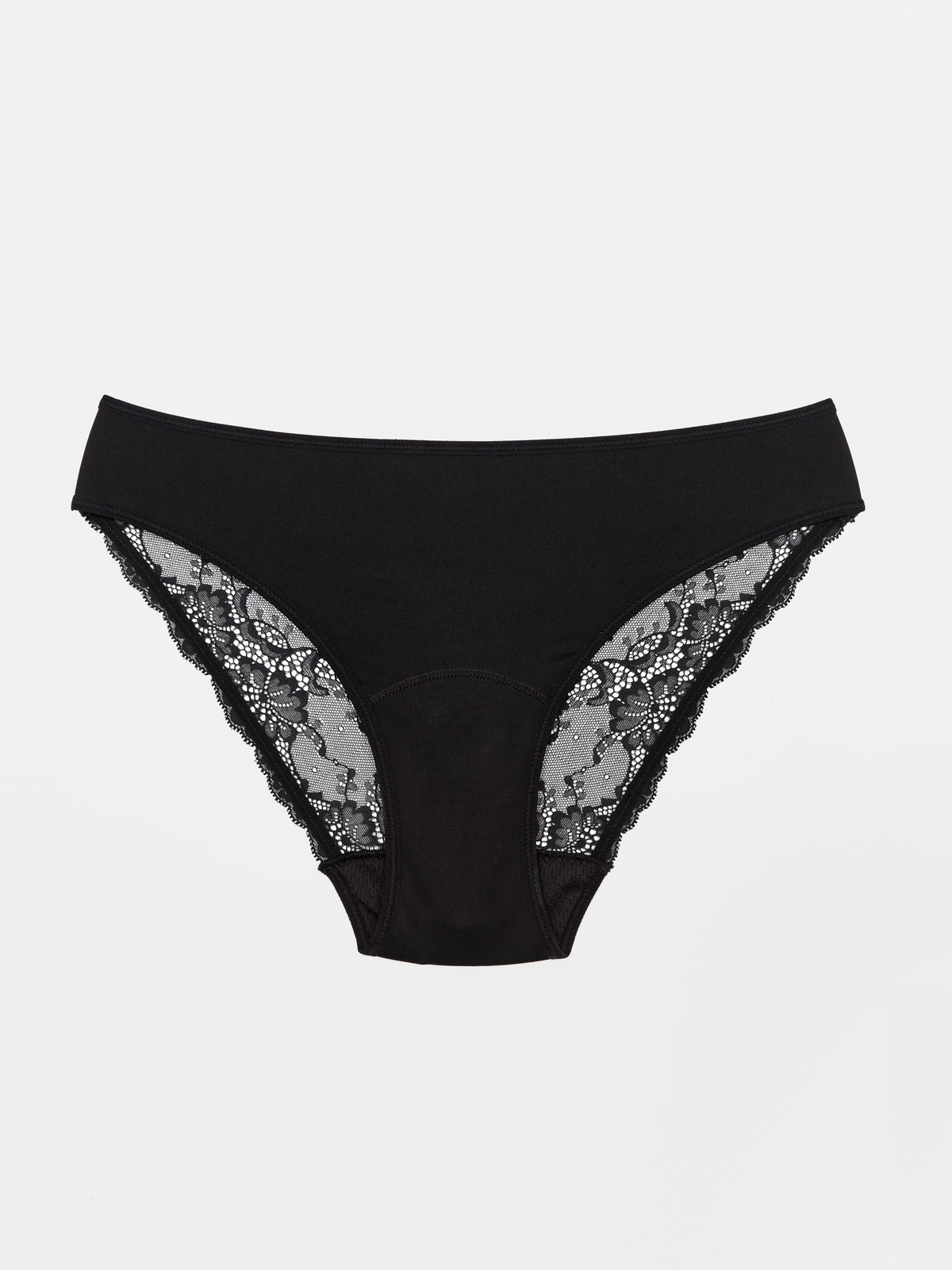 Brief Lace - Nylon riciclato - Nero