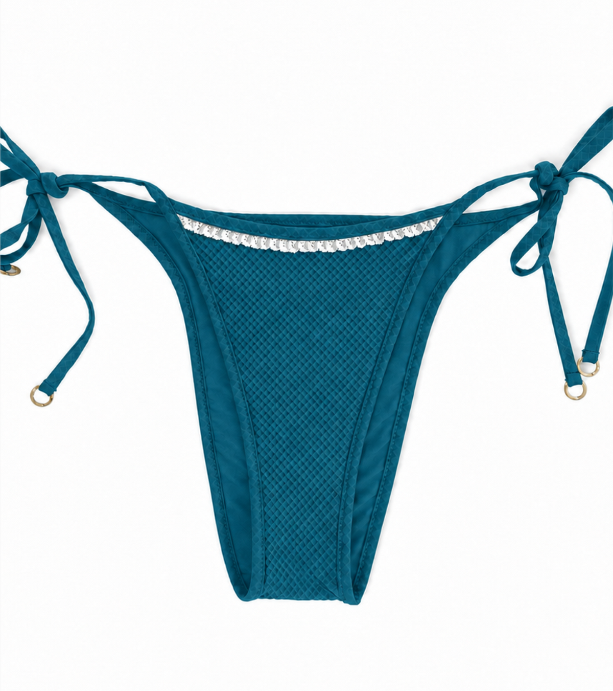 Costume da bagno - Waffle - Brief - Verde acqua