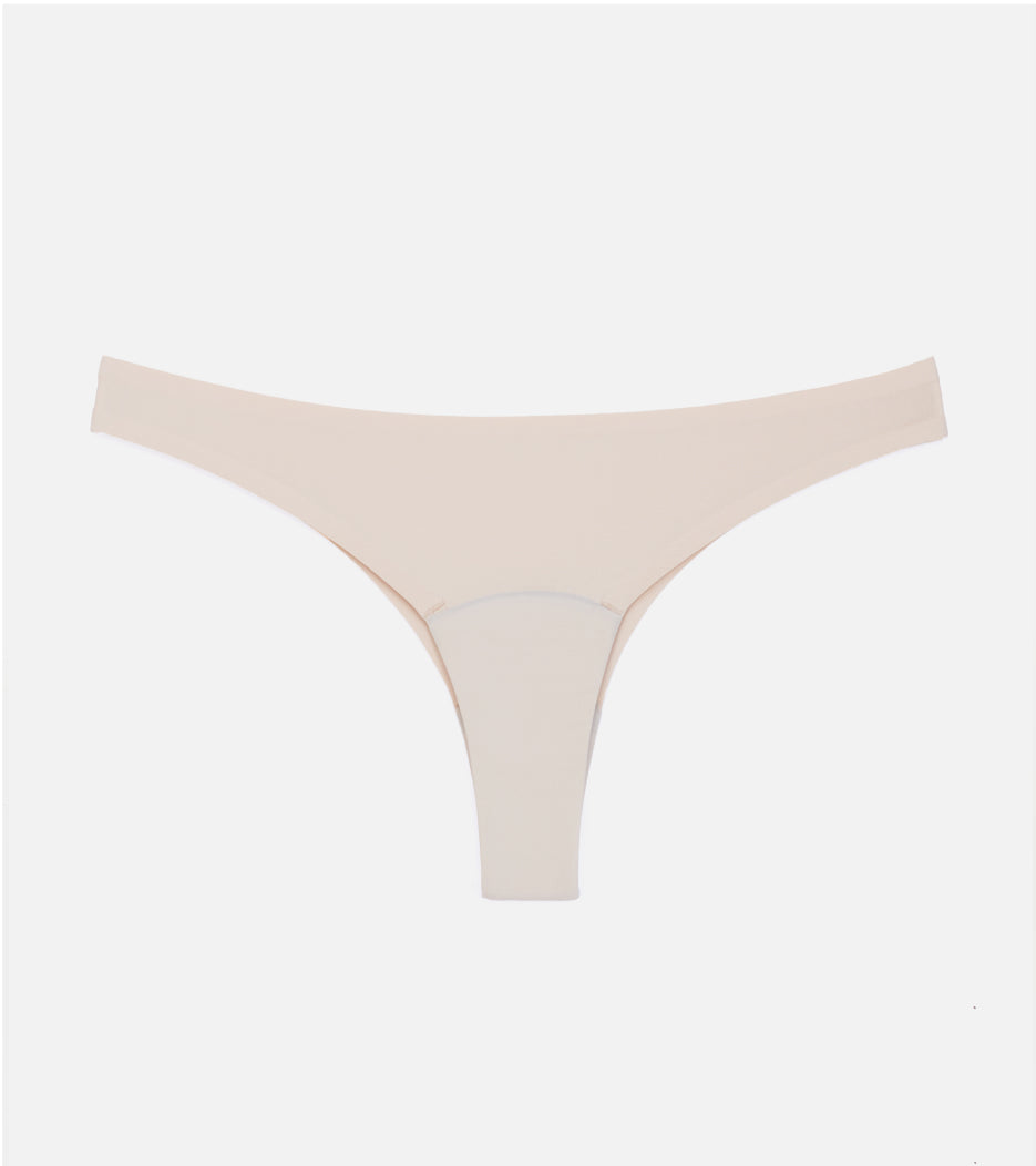 Invisible Brazilian - Nylon riciclato - Beige