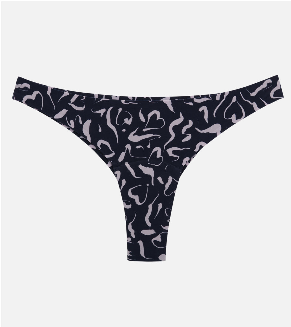 Invisible Brazilian - Nylon riciclato - Rosa astratto