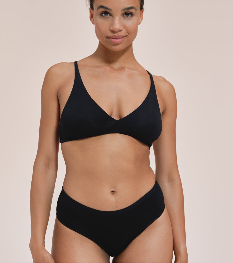 Intimo per perdite - Classic - Nylon riciclato - Nero