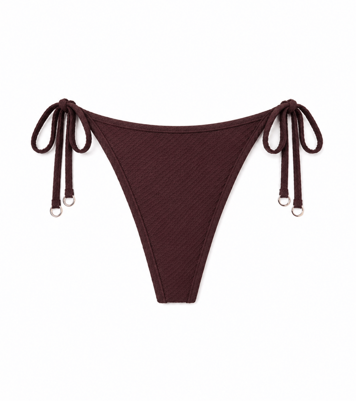 Costume da bagno - Waffle - Brief - Marrone